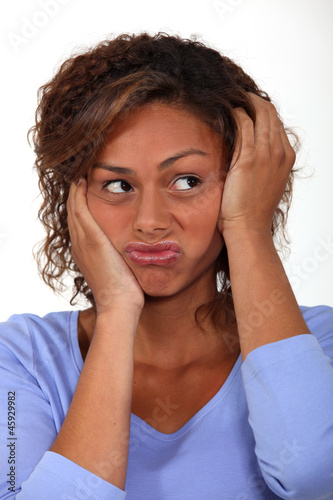 Photo: Woman in a rut Woman in a rut