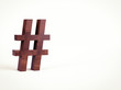 Wooden Number