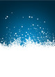 Weihnachten, Designvorlage, Vorlage, Schnee, verschneit, Blau
