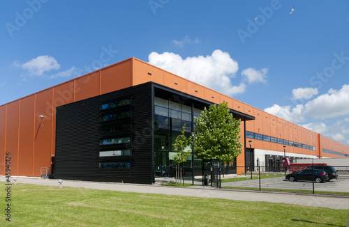 Photo: industrial warehouse industrial warehouse