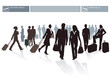 Flughafen Passagiere