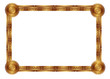 frame with an ornament in the old Russian style