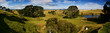 Panoramic view of movie set Lord of the Ring