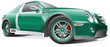 green dragster