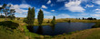Panorama of the movie set Lord of the Ring
