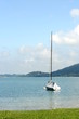 Segelboot auf dem Tegernsee