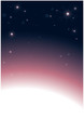 Abstract background stardust with white footer 2