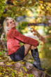 Foto: Hübsche Frau im Mini Hübsche Frau im Mini