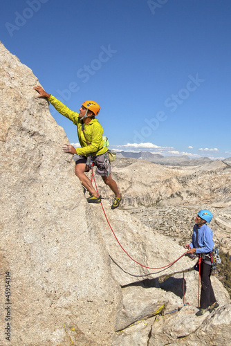 Photo: Team of climbers. Team of climbers.