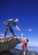 Photo: Team of climbers. Team of climbers.