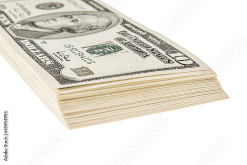 Photo: Amerikanische Dollar Banknoten Amerikanische Dollar Banknoten