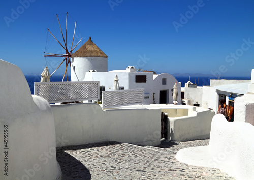 Photo: Famous Santorini Island in Greece Famous Santorini Island in Greece