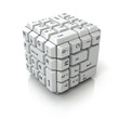 Keyboard cube