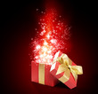 Magical red gift