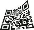 QR Code Aufkleber Etikett