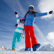 Ski, snow, sun and winter fun