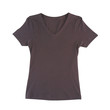 Nice dark blank brown T shirt just  putting your texts words or