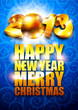 Vector: Abstract new year music concept vector illustration Abstract new year music concept vector illustration