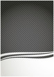 Carbon fiber background and clear footer