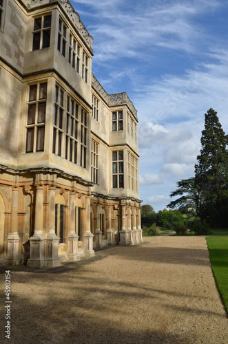 Photo: stately home from the side stately home from the side