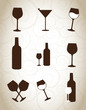 wine glasses