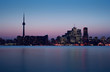 Toronto Skyline right after Sunset