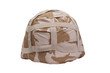 kevlar helmet with desert pattern