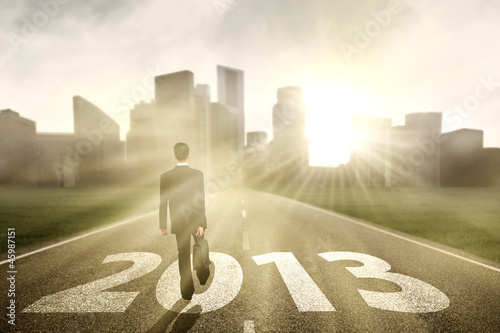 Photo: Businessman-2013-road-journey Businessman-2013-road-journey