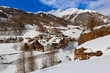 Mountains ski resort Solden Austria