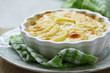 Potato gratin with cream