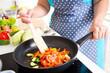 Foto: Mature woman on the kitchen Mature woman on the kitchen