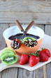 Chocolate fondue