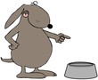 Hungry Dog