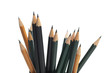 Pencils isolated on white