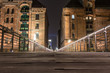 Hamburg, Germany at night