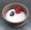 Meditation Schneeflockenobsidian