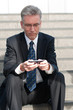 E-Mail tippen am Smartphone