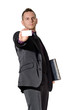 ragazzo elegante a lavoro