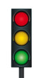 Vektor Ampel dreifarbig