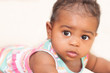 Afro baby girl