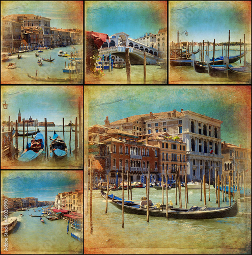 Photo: Collage - Venice - Venise - Venezia Collage - Venice - Venise - Venezia