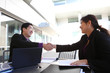 Ethnice Business Team Handshake