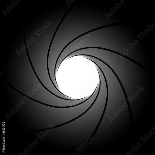 Vector: Abstract inside the gun tube. Vector background Abstract inside the gun tube. Vector background