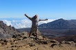 Photo: Man on Haleakala Volcano Maui Hawaii Man on Haleakala Volcano Maui Hawaii