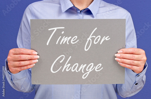 Photo: Time for Change Time for Change