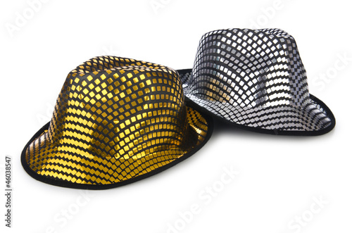 Photo: Party hat isolated on the white Party hat isolated on the white