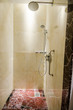 Photo: Interior of bathroom with shower Interior of bathroom with shower