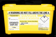 Photo: yellow sharps box yellow sharps box