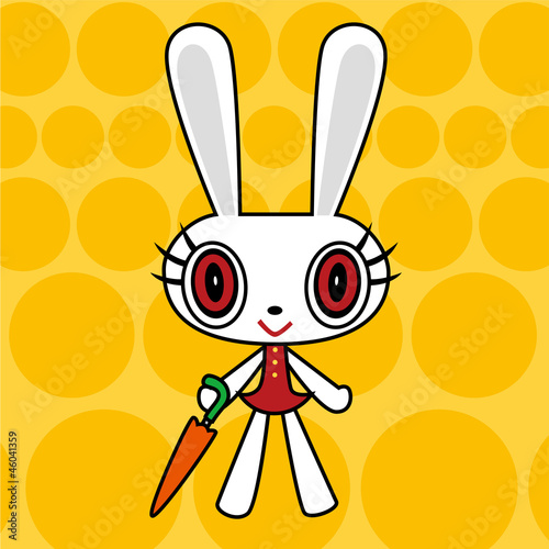 Vector: Cute rabbit Cute rabbit