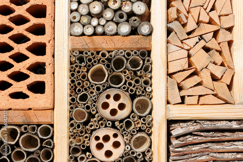 Photo: Insektenhaus, insect refuge Insektenhaus, insect refuge